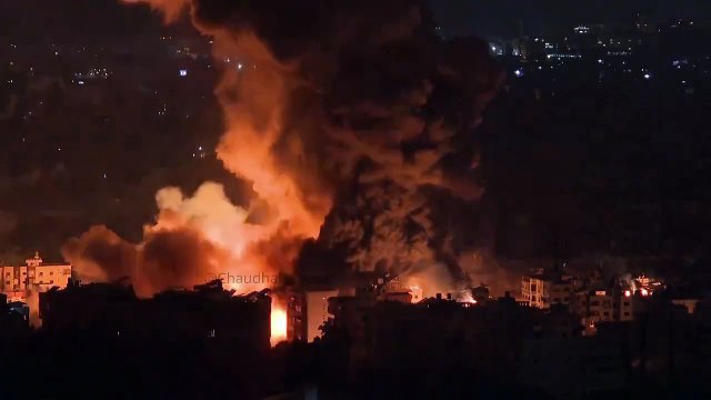 Reportan nuevas explosiones en el sur de Beirut