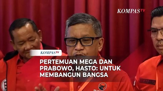 Pertemuan Megawati-Prabowo Tak Kunjung Terlaksana, Hasto Kristiyanto PDIP: untuk Membangun Bangsa