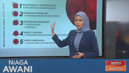 Niaga AWANI: [Data & Statistik] Megatrend Global 2025-2030