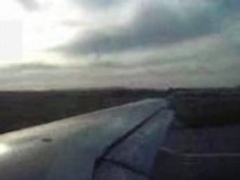 DECOLLAGE AVION DE L'AEROPORT TUNIS CARTHAGE