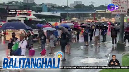 Ilang bahagi ng Metro Manila, nakaranas ng walang tigil na pag-ulan | Balitanghali
