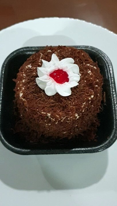 A Delicious Vanilla Cake Slice In Armenia, Colombia