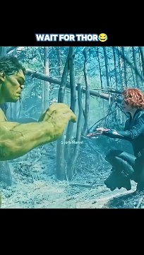 Wait for Thor #marvel #avengers #marvelstudios #youtubeshorts #shorts