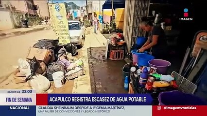 Acapulco, Guerrero, enfrenta desabasto de agua potable