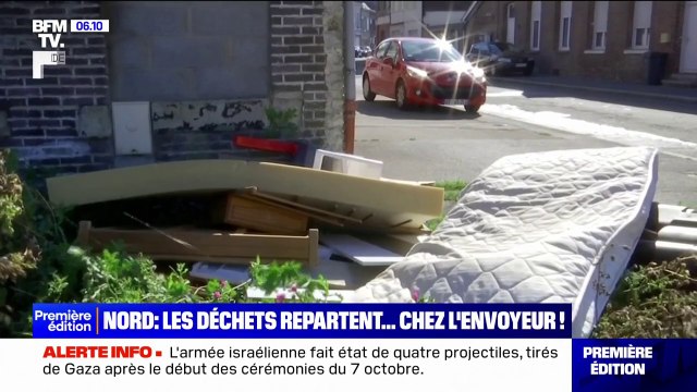 Nord: la ville de Denain renvoie les déchets sauvages à leurs propriétaires grâce à la vidéosurveillance