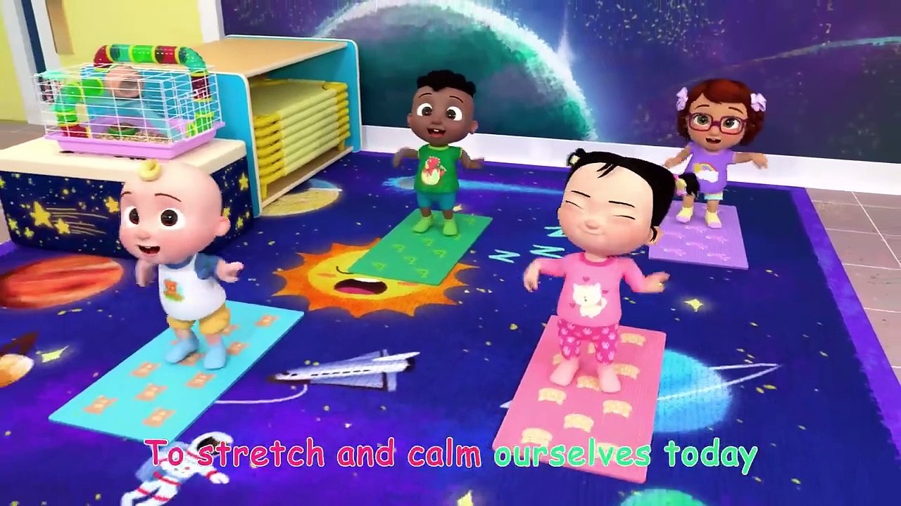 Baby Yoga Song _ CoComelon Nursery Rhymes _ Kids Songs - video Dailymotion