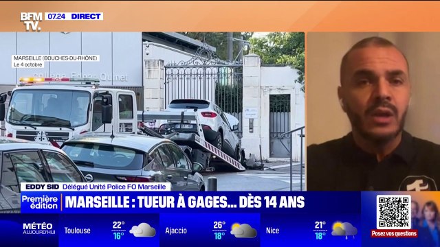 Ils sont totalement inconscients de la vie humaine : Eddy Sid, délégué syndical FO de Marseille, réagit à la mort d'un chauffeur VTC, tué par un tueur à gage de 14 ans