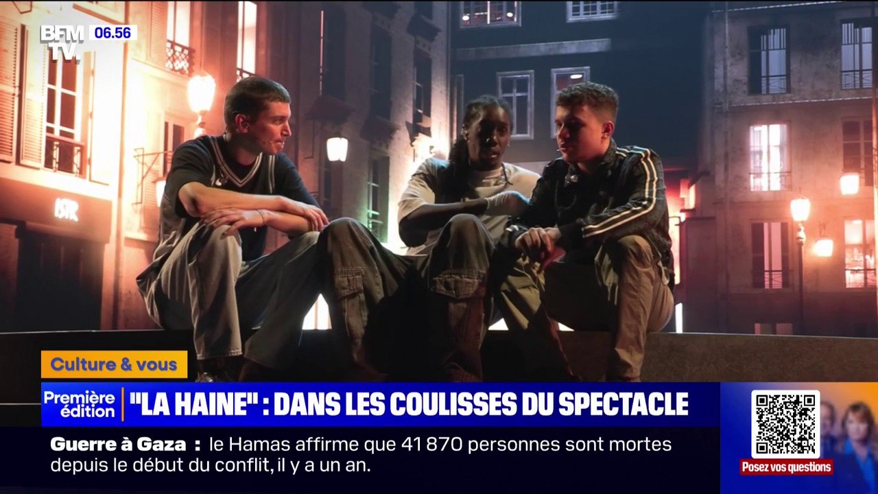Dans les coulisses de la comédie musicale "La Haine", près de 30 ans après la sortie du film culte