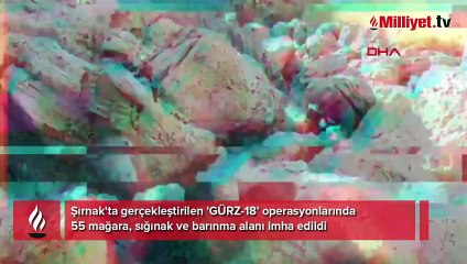 Cudi Dağı'nda terör operasyonu: Mühimmat ve silahlar ele geçirildi