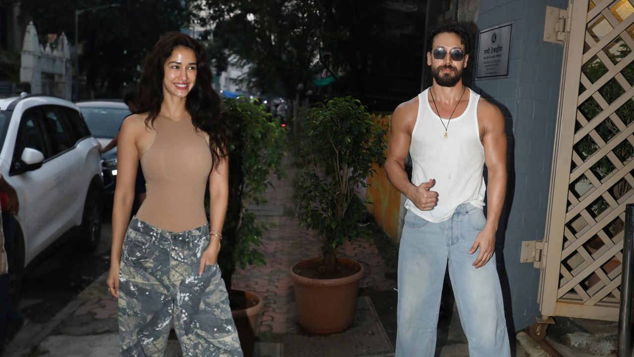 Tiger Shroff And Disha Patani Clicked At The Same Event | Spotted In Bandra