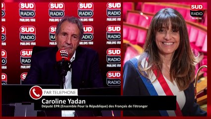 Arrêt de livraison d'armes à Israël : "Emmanuel Macron a eu tort" selon Caroline Yadan