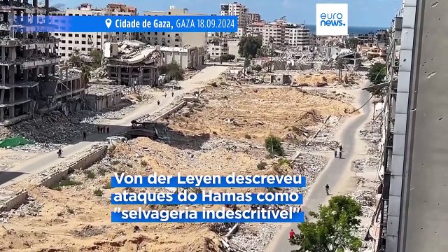 Líderes europeus apelam ao cessar-fogo no primeiro aniversário da guerra entre Israel e Hamas