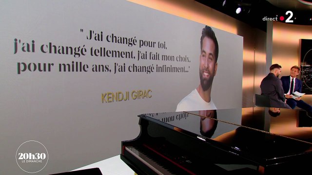 Invité sur le plateau de 20h30 le dimanche par Laurent Delahousse, Kendji Girac est revenu sur sa relation avec sa femme Soraya.
