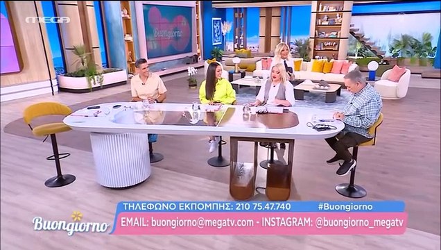 Ανδρέας Μικρούτσικος: Επέστρεψε στο Buongiorno μετά την περιπέτεια της υγείας του