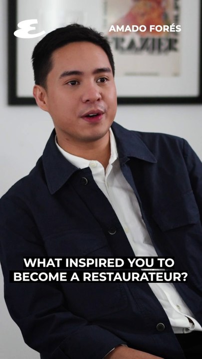 Amado Forés as a Restaurateur | Esquire Philippines