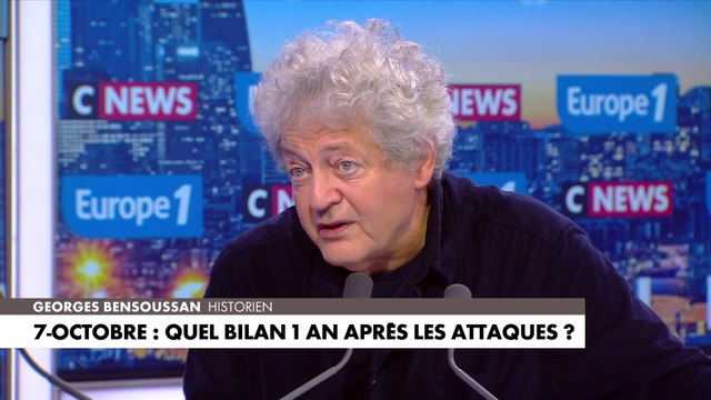 Georges Bensoussan : «Les Juifs ont vu le 7 octobre comme l’acte 2 de la Shoah»