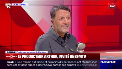 Antisémitisme: l'animateur Arthur raconte "avoir perdu des gens", qui "ont manqué" d'humanisme