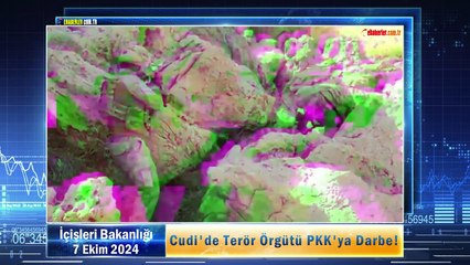 Cudi'de Terör Örgütü PKK'ya Darbe!
