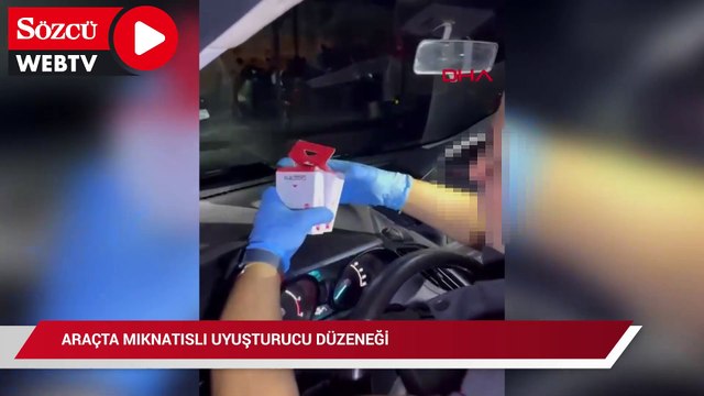 Araçta mıknatıslı düzenek: zuladan kokain çıktı