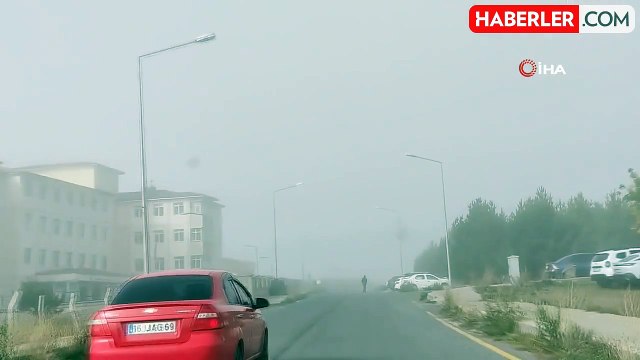 Ardahan'da Yoğun Sis Etkili: Görüş Mesafesi 15 Metreye Düştü