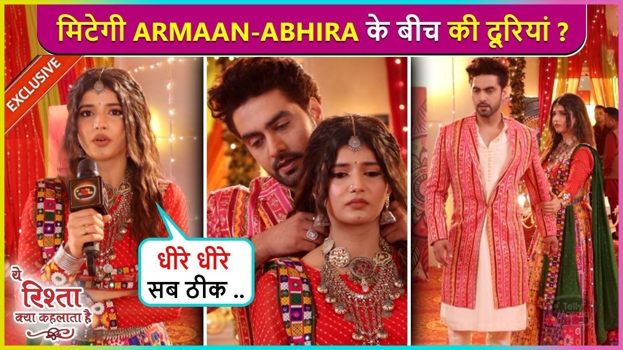 Armaan Ne Diya Abhira Ko Dilasa, Pehnaya Mangalsutra YRKKH Onlocation