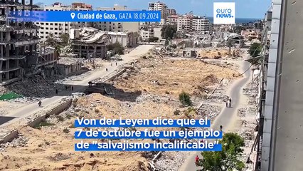 Los líderes europeos reiteran su llamamiento al alto el fuego en el primer aniversario de la guerra en Gaza