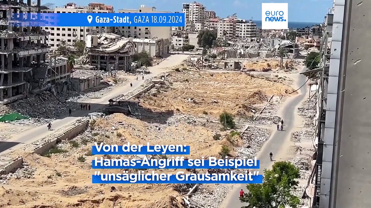 365 Tage Krieg in Gaza: Europa fordert erneut Waffenstillstand