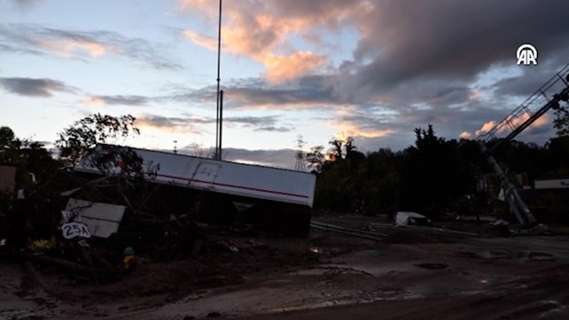 ABD’yi etkisi altın alan Helene Kasırgası ardında yıkım bıraktı