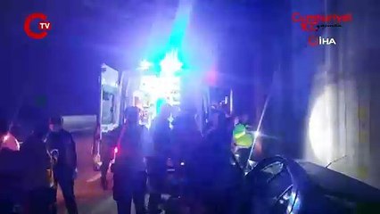 Tünelde can pazarı: Aynı aileden 4 kişi araç içinde sıkıştı