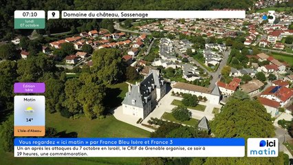 07/10/2024 - ICI Matin France Bleu Isère en vidéo
