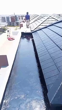 Jasa Perbaikan Dak Beton Menggunakan Cairan Anti Bocor Aspal Cair