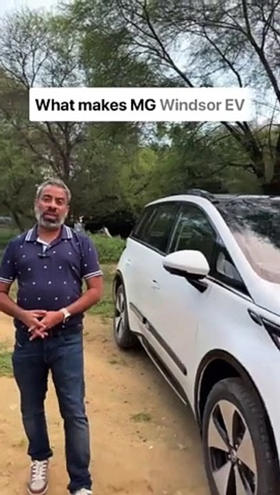 MG Windsor EV - Design Highlights