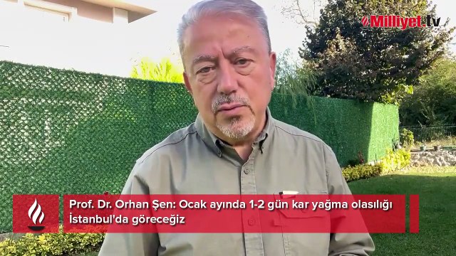 Bu sene İstanbul’a kar yağacak mı? Orhan Şen tarih verdi