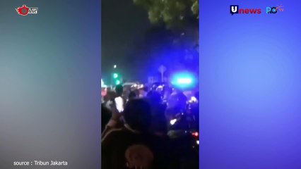 Mobil Ambulance Tertahan Balap Liar