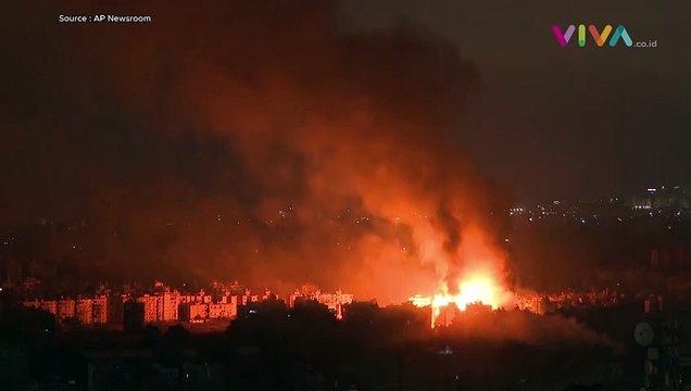 Ledakan Dahsyat Guncang Beirut, Israel Serang ke Lebanon