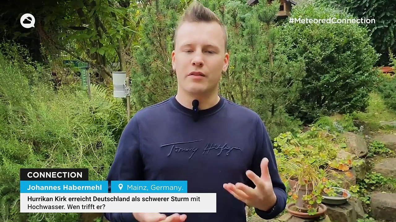 Hurrikan Kirk erreicht Deutschland als schwerer Sturm mit Hochwasser. Wen trifft er?