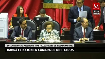 Elección en la Cámara de Diputados para relevar a Ifigenia Martínez