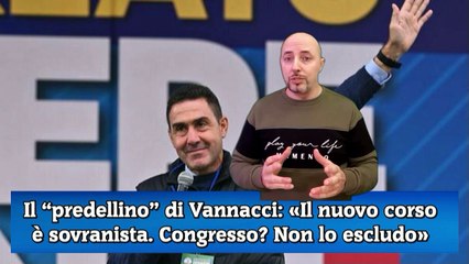 Il debutto di Vannacci sul 'pratone' in un bagno di folla