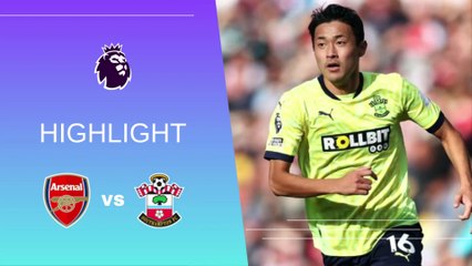 [Yukinari Sugawara touch collection] [Premier League 2024-25 10-05] Arsenal FC vs Southampton FC