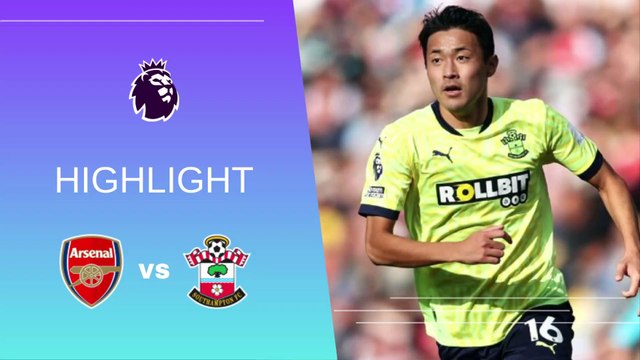 [Yukinari Sugawara touch collection] [Premier League 2024-25 10-05] Arsenal FC vs Southampton FC