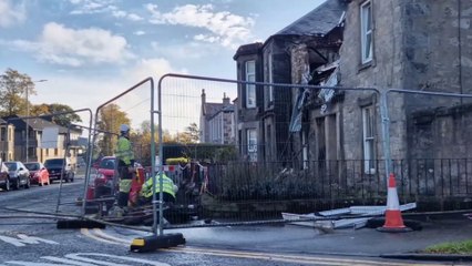 One dead and three hospitalised after explosion on Scottish street