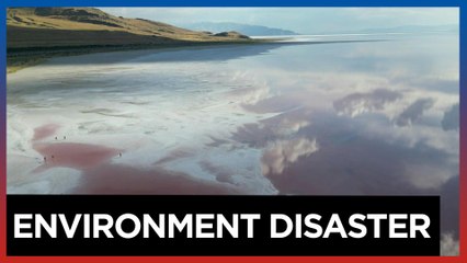 Great Salt Lake dries up, Utah faces an environmental challenge