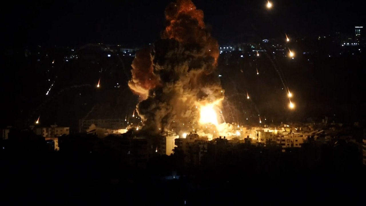 Israel continúa sus ataques contra los suburbios del sur de Beirut