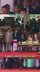 Jokowi Tak Salami Try Sutrisno di HUT TNI ke-79, Istana Beri Pembelaan