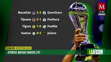 Jornada 11 de la Liga MX deja emocionantes empates y sorpresas en la tabla