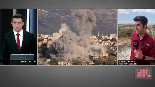 VİDEO | Saldırı anı CNN TÜRK kamerasında: Hamas Gazze'den İsrail'e roket attı!