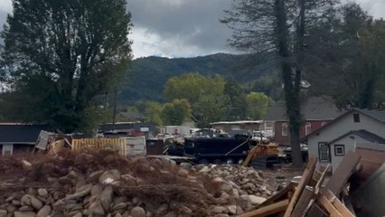 Swannanoa, North Carolina battles chaos and destruction in the wake of Hurricane Helene's fury
