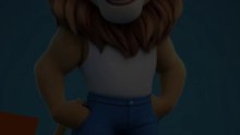 The Brave Lion's Journey: A Tale of Courage and Friendship"