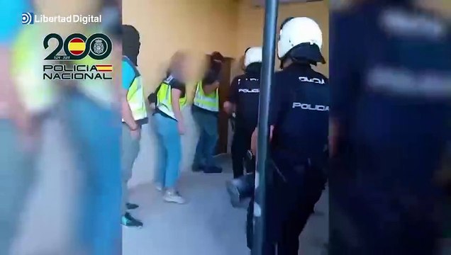 La Policía Nacional desmantela un punto de venta de drogas en Lorca