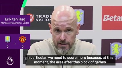 Download Video: Ten Hag calls for more killer instinct from United